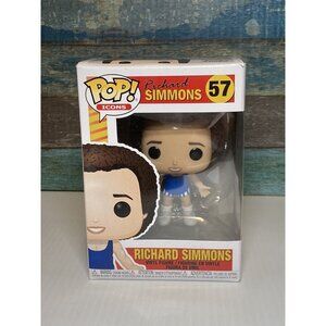 Funko Pop! Icons Richard Simmons 57 Vinyl Figure Nostalgia Sweatin to the oldies
